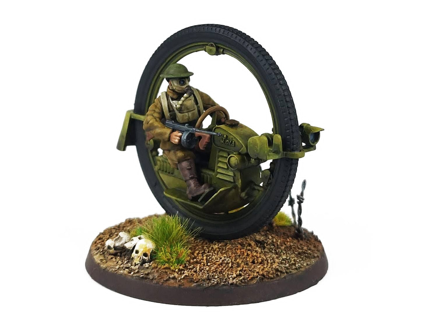 Great War Trench Monowheel Cavalry Squadron by Weird Armies Reign