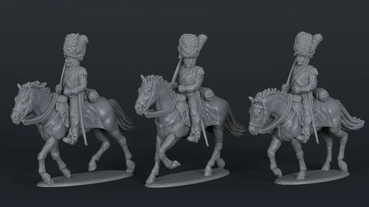 Württemberg Mounted Grenadiers by Piano Wargames