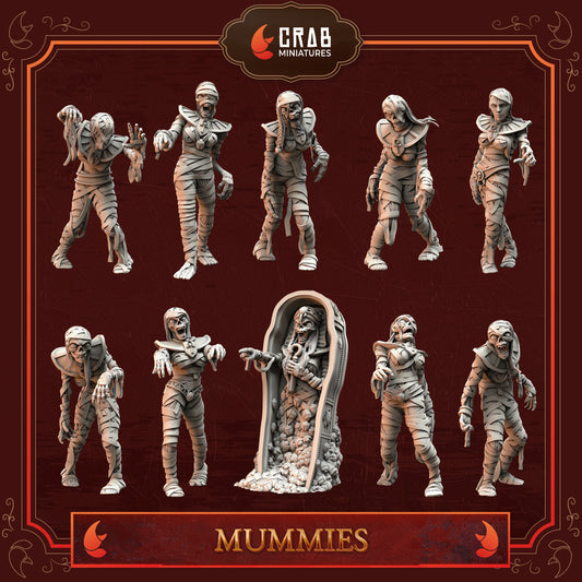 Mummies by Crab Miniatures