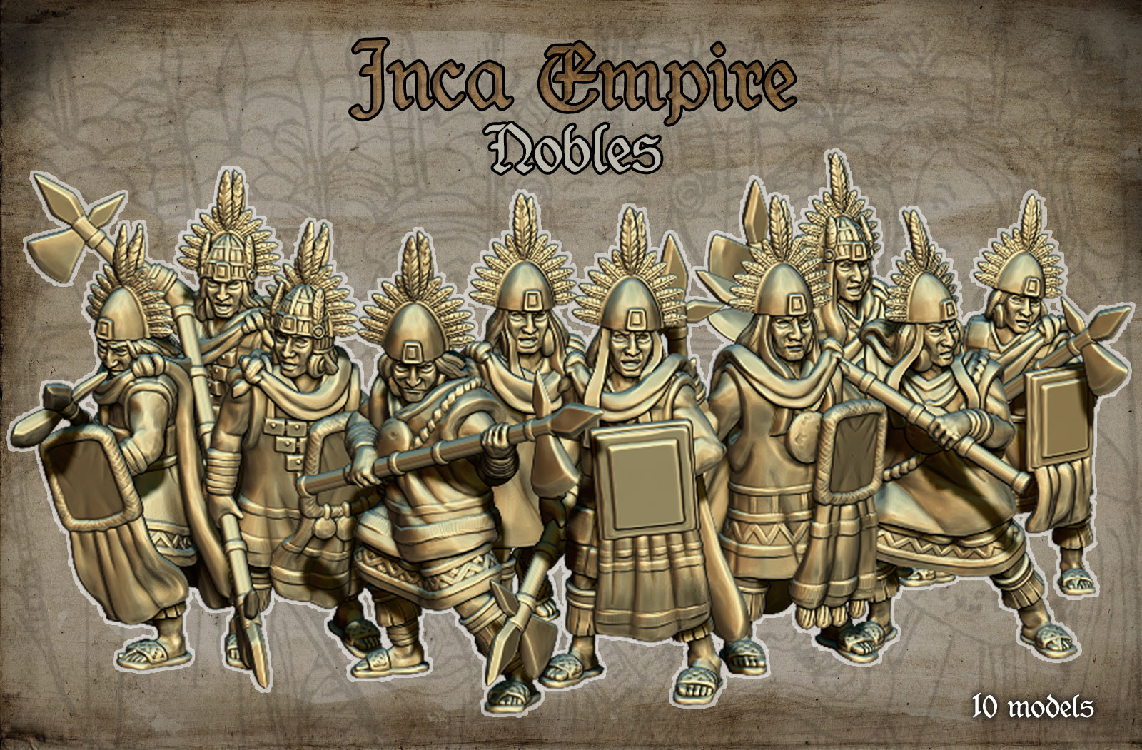 Lnoblesse Inca Inca Nobles by Red Copper Miniatures – Studio Historia