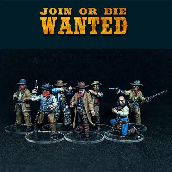 Outlaws by 3d Breed Miniatures