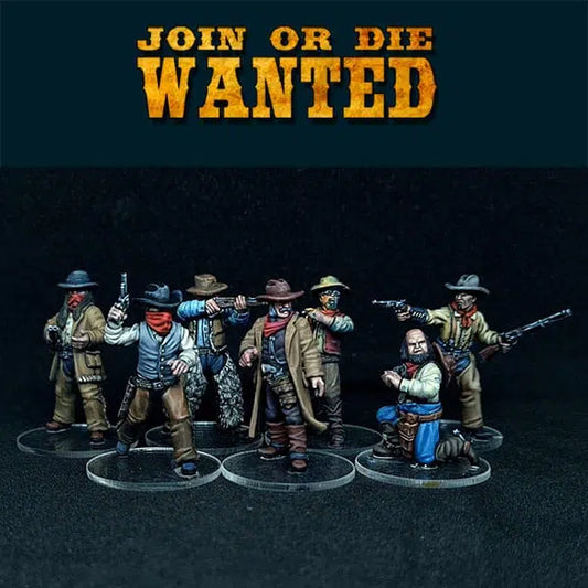 Outlaws by 3d Breed Miniatures