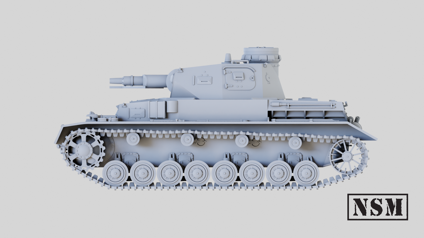 Panzer IV ausf C by Night Sky Miniatures