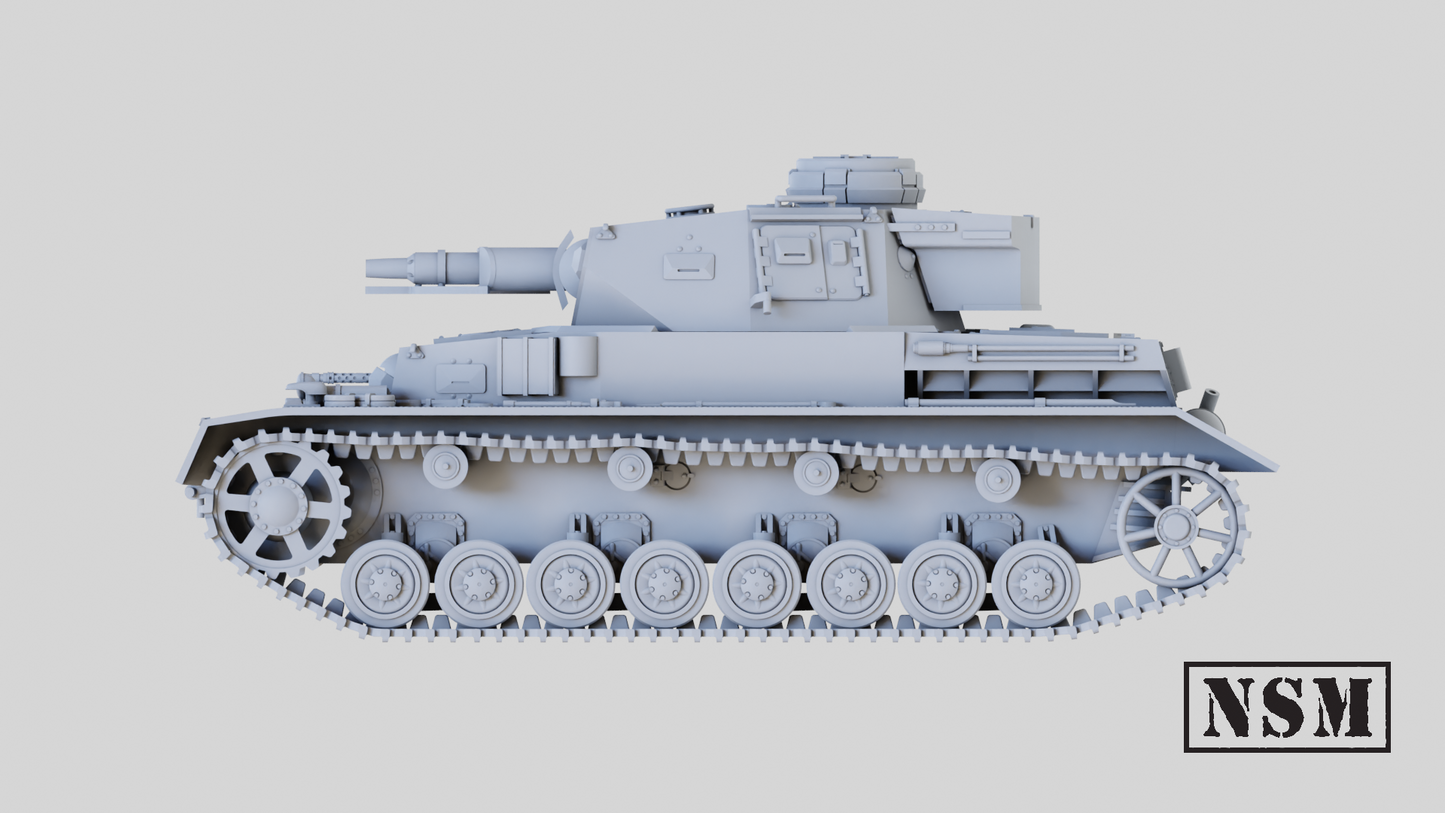 Panzer IV ausf D by Night Sky Miniatures