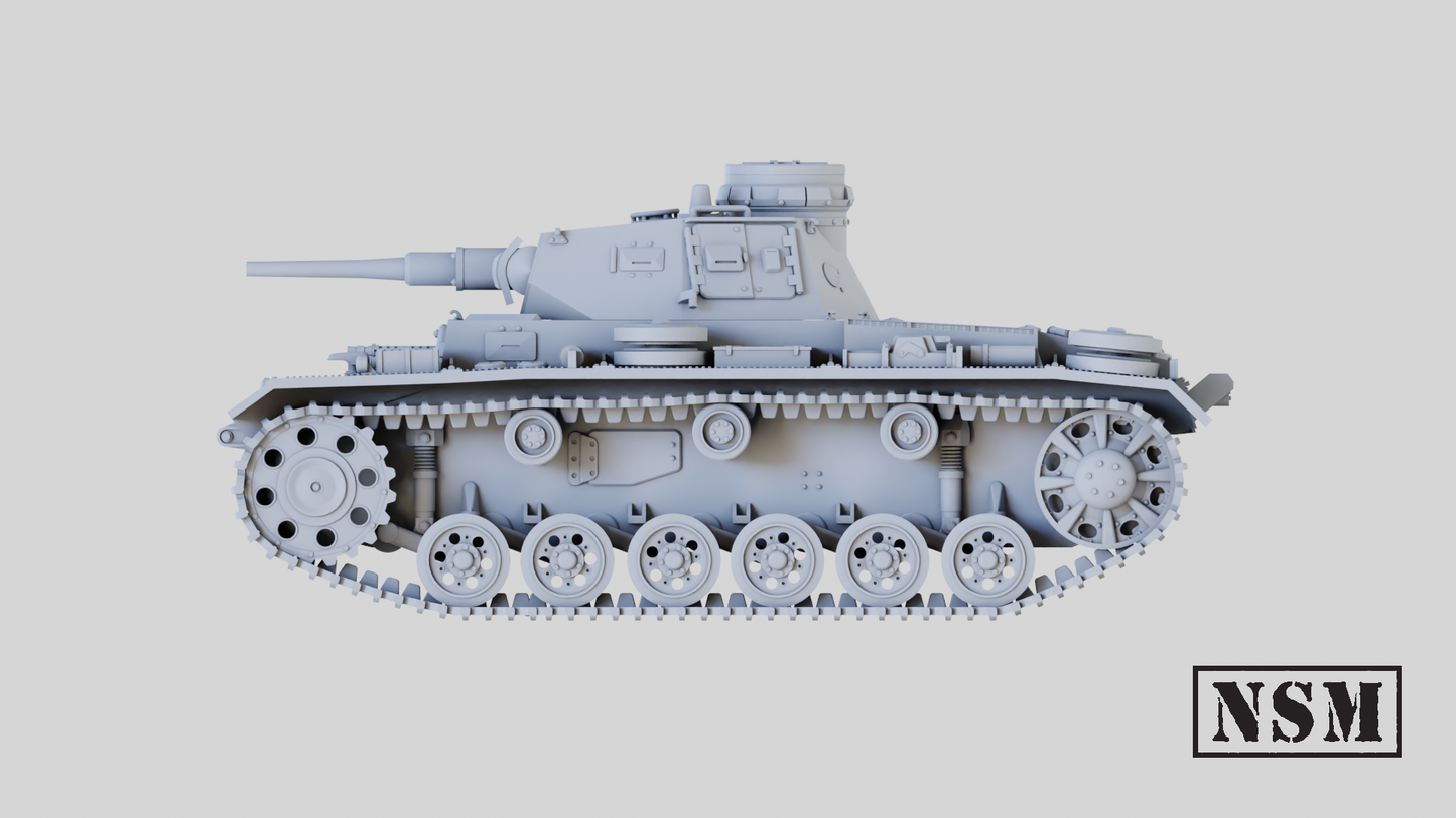 Panzer III ausf F by Night Sky Miniatures