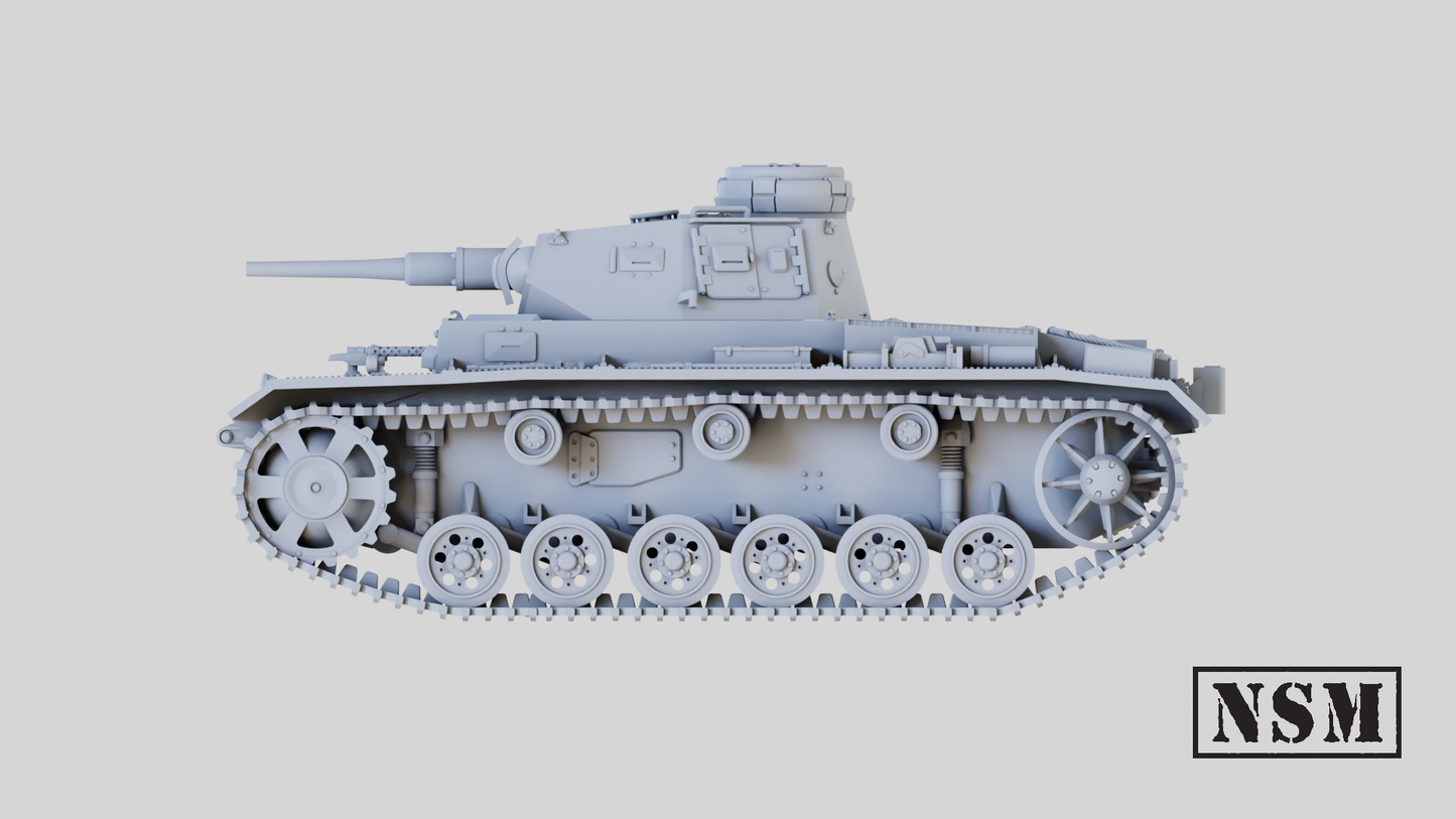 Panzer III ausf H by Night Sky Miniatures