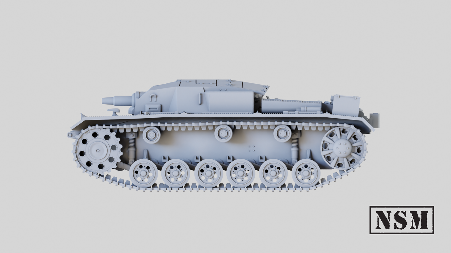 Stug III ausf A by Night Sky Miniatures