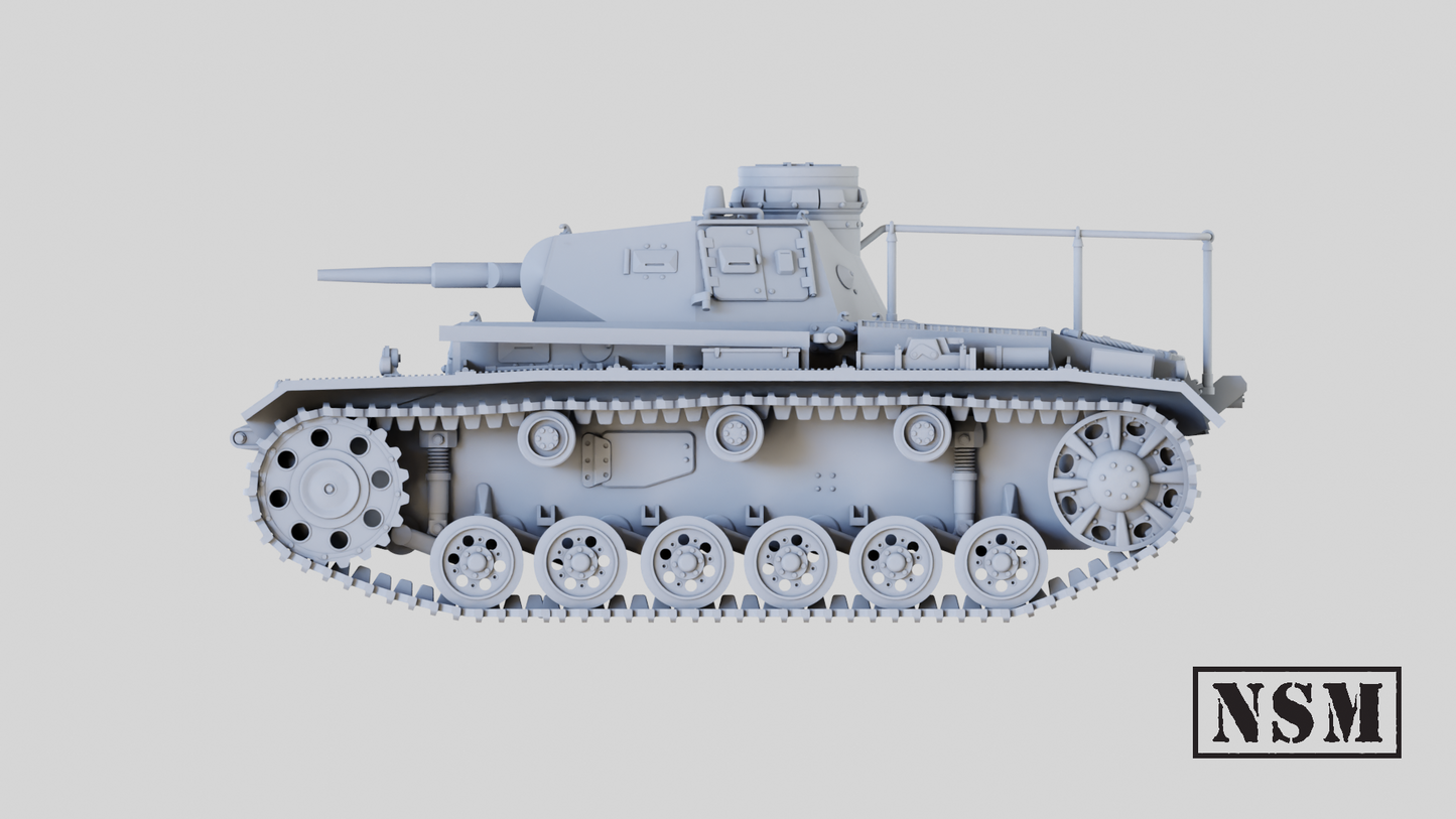 Panzerbefehlswagen III E by Night Sky Miniatures