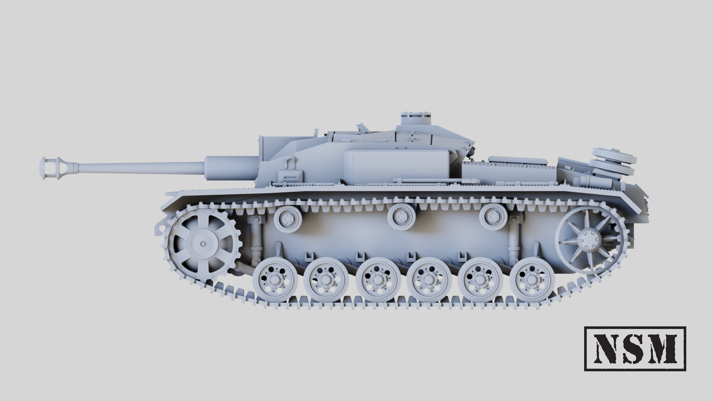 Stug III ausf F8 by Night Sky Miniatures