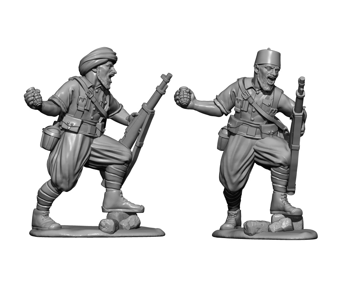 Rif War/SCW Spanish Regulares Soldiers by Baraka Wargames and Miniatures