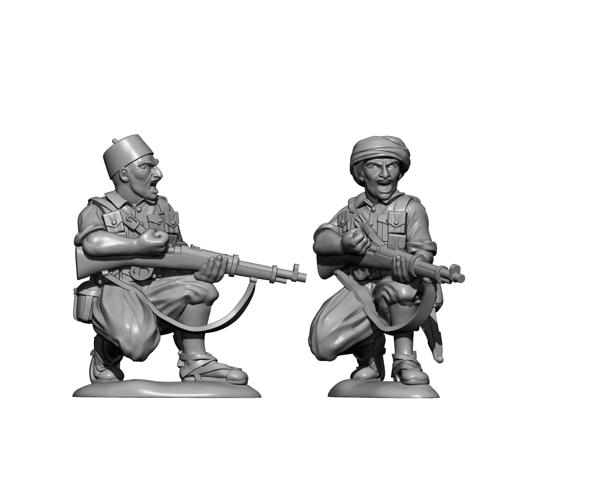 Rif War/SCW Spanish Regulares Soldiers by Baraka Wargames and Miniatures