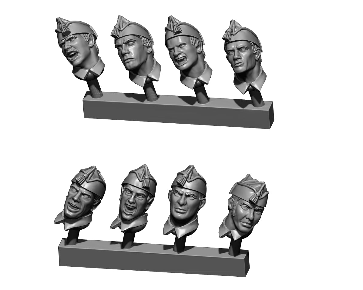 Rif War/SCW Spanish Colt M1895 MG Team by Baraka Wargames and Miniatures