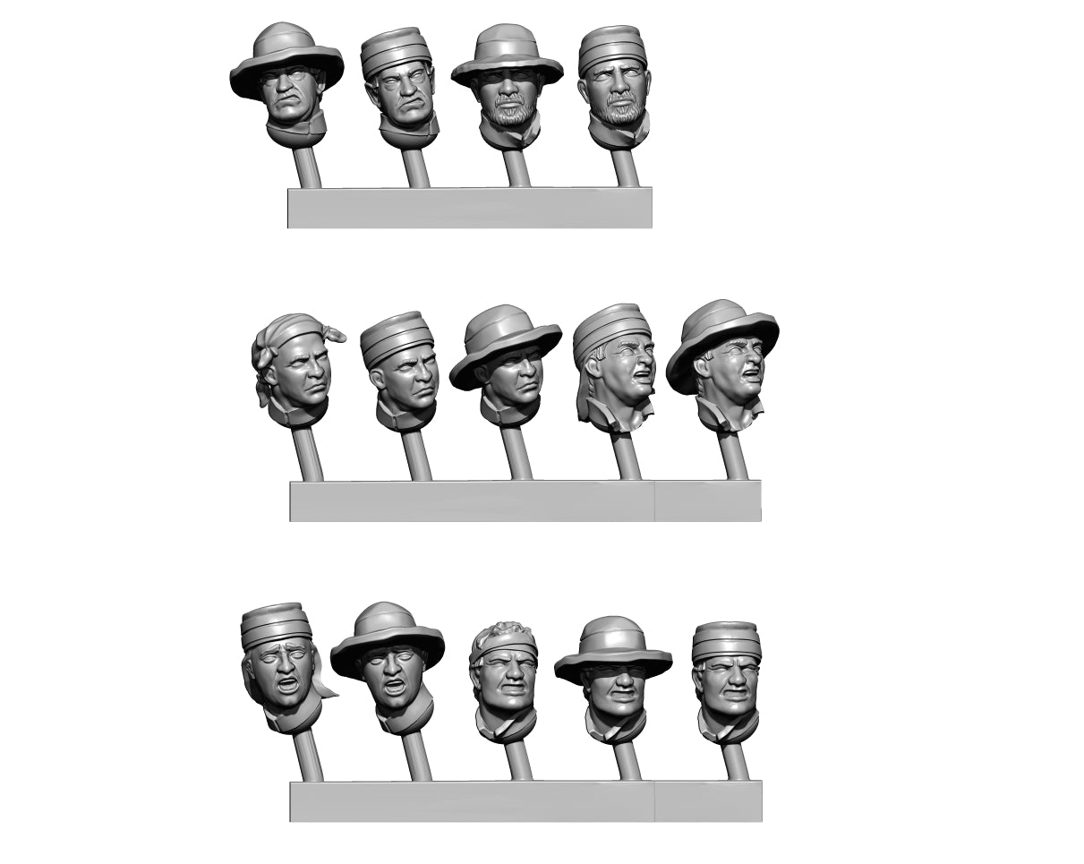 Rif War/SCW Spanish Infantry Platoon by Baraka Wargames and Miniatures