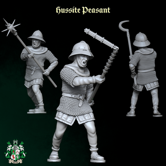 Hussite Peasant by Styriwar