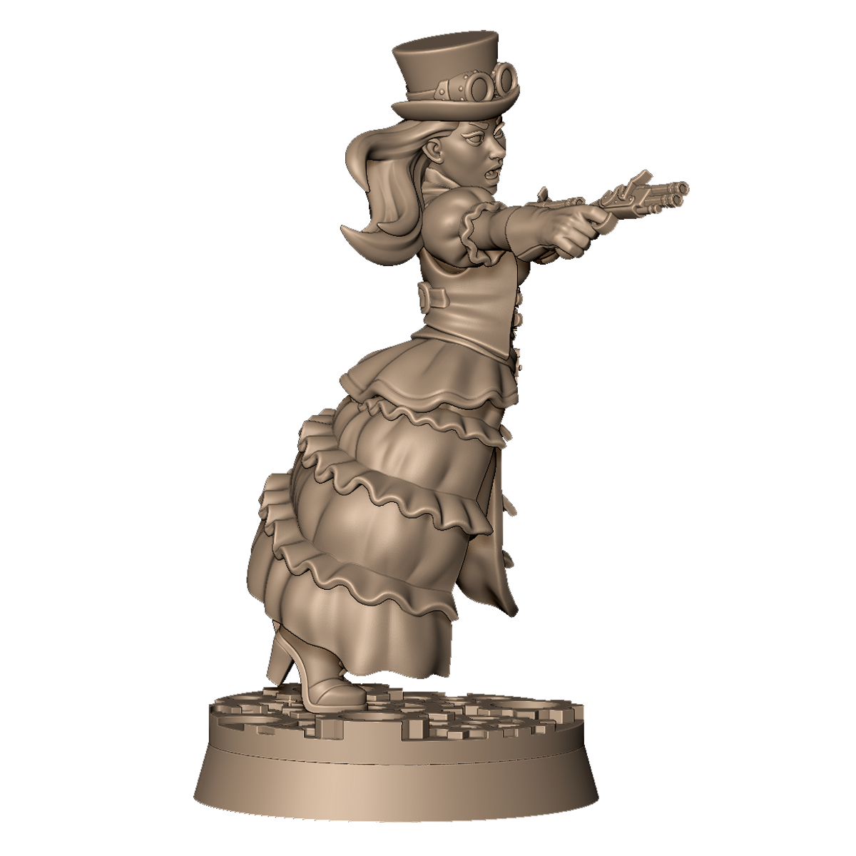 Pistol Lady by Menagerie Miniature