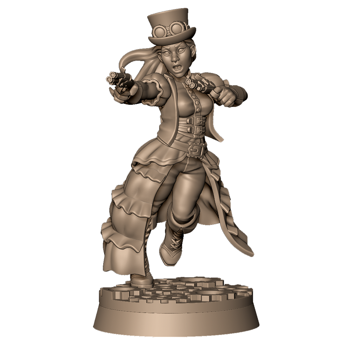 Pistol Lady by Menagerie Miniature