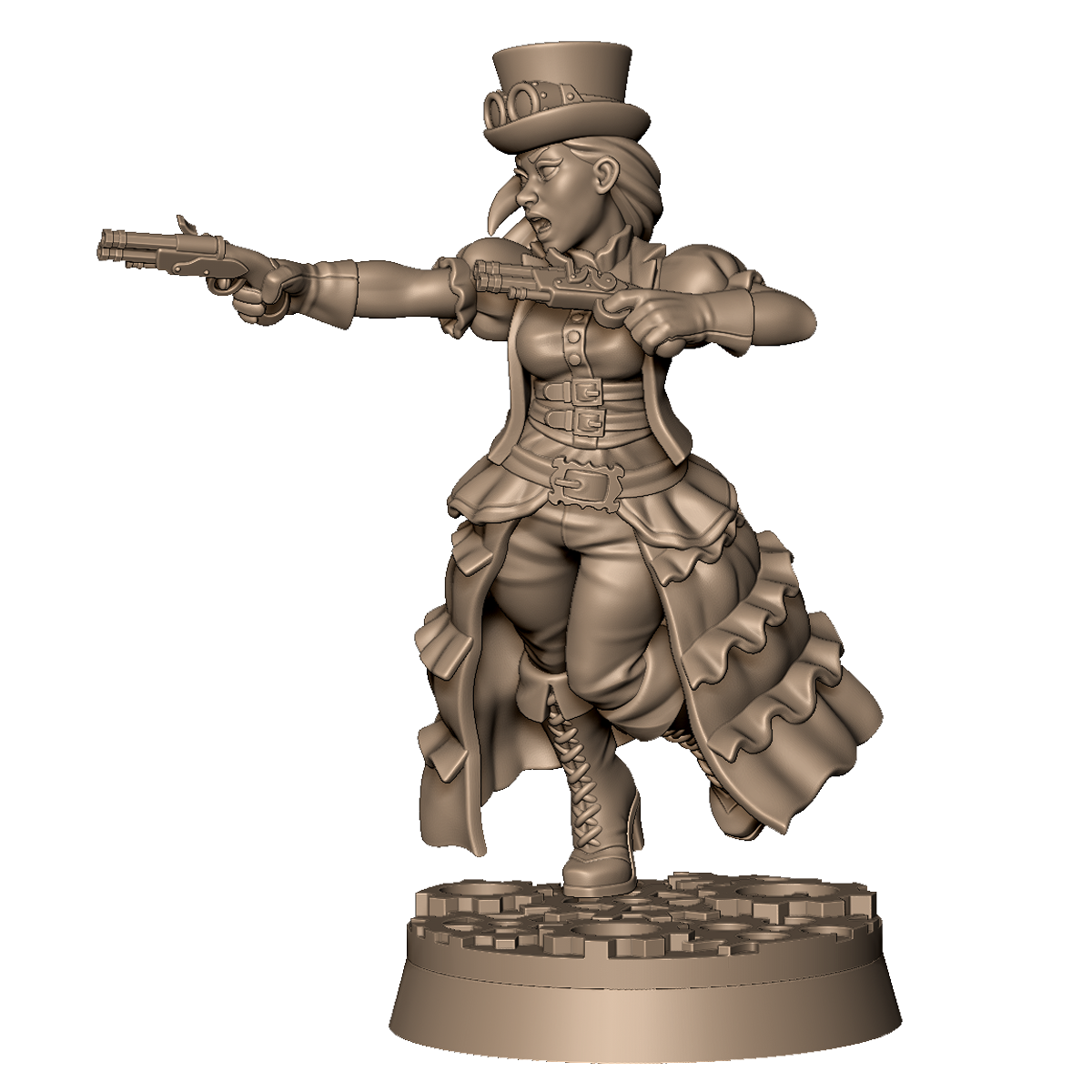 Pistol Lady by Menagerie Miniature