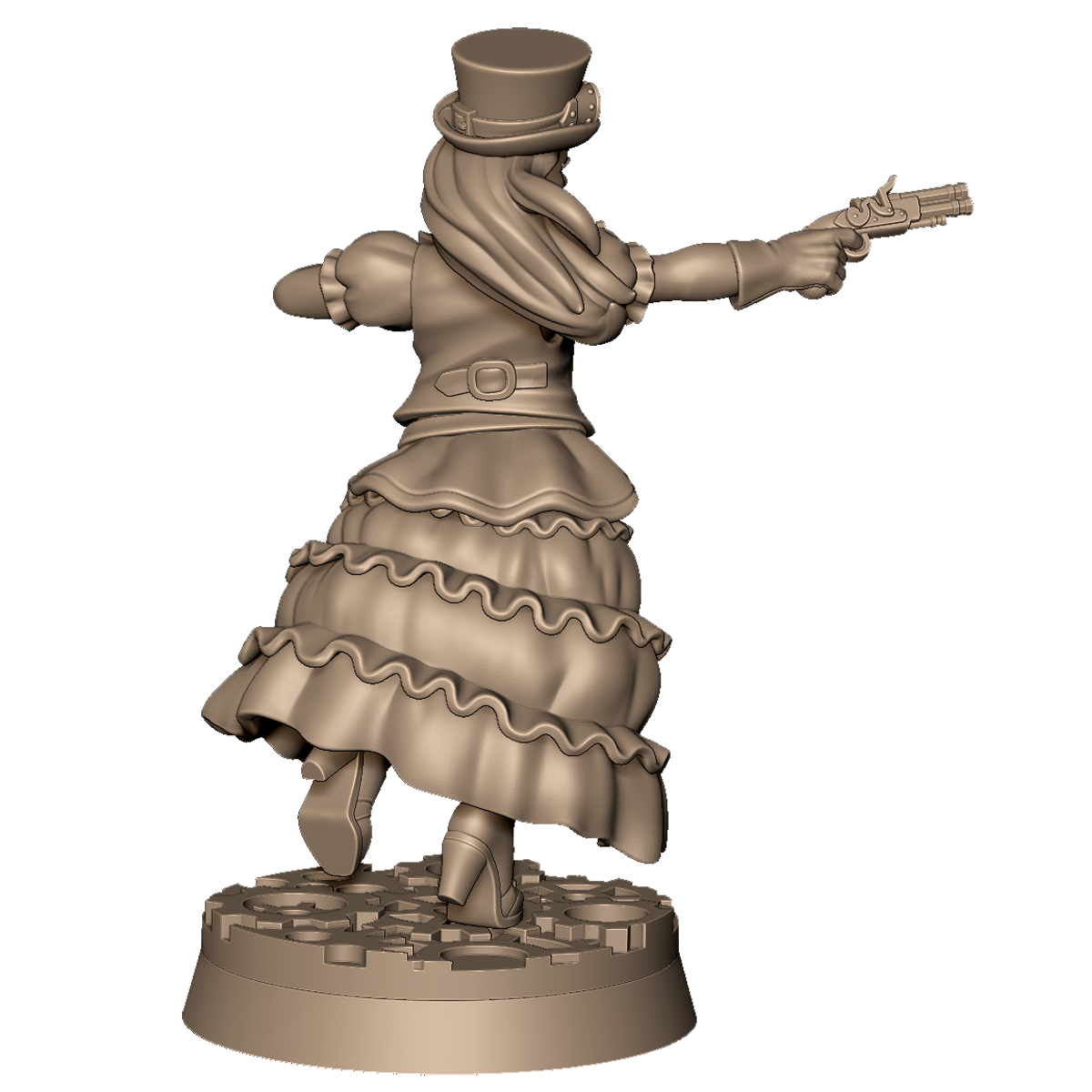 Pistol Lady by Menagerie Miniature