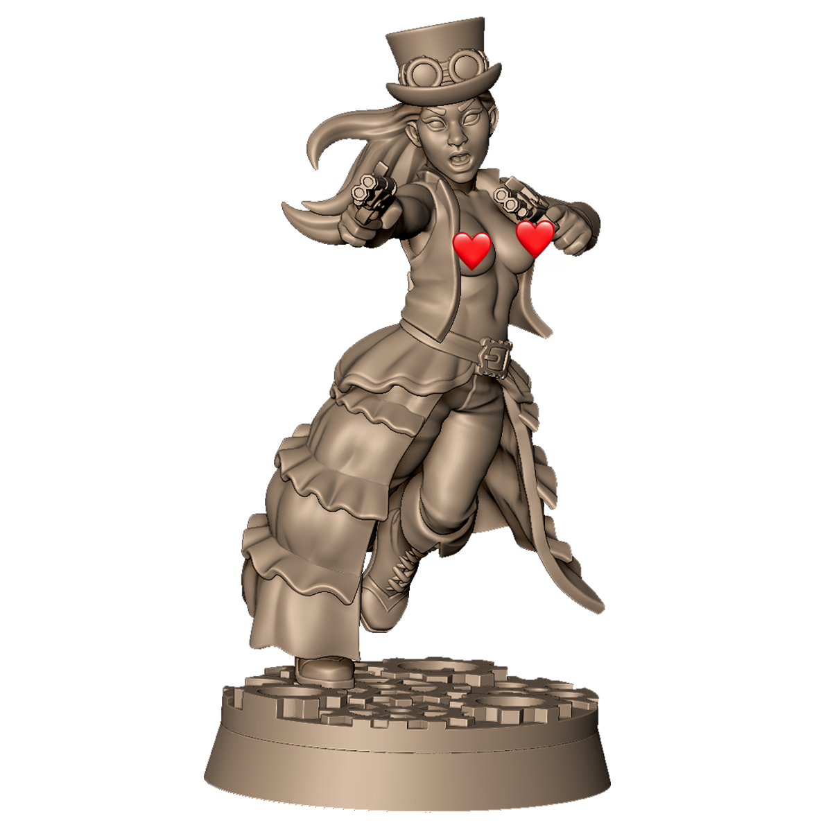 Pistol Lady by Menagerie Miniature