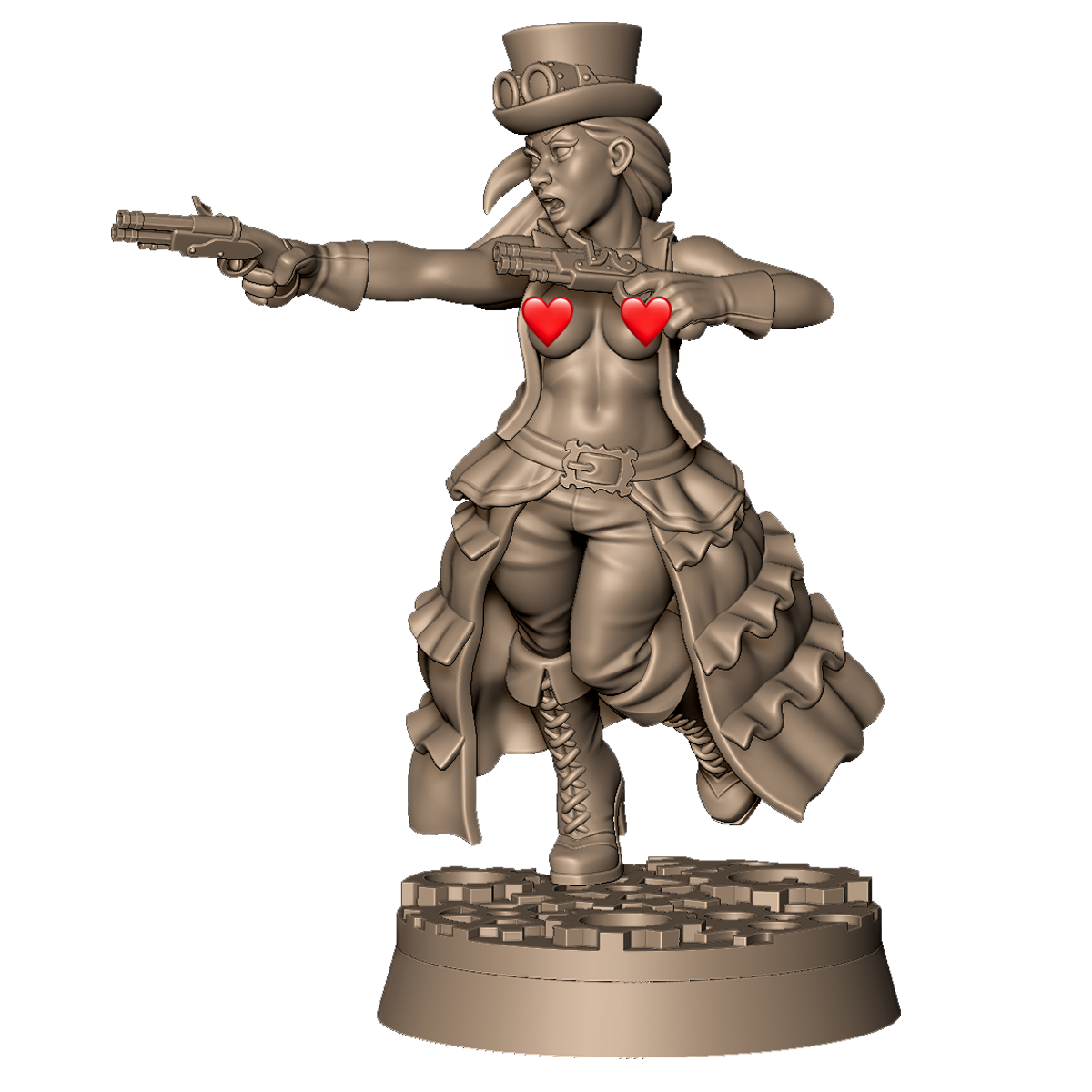 Pistol Lady by Menagerie Miniature