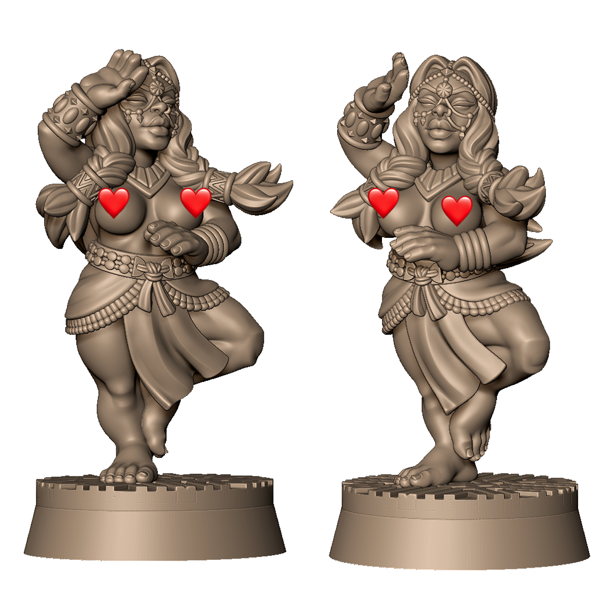 Dwarven Priestess B by Menagerie Miniature