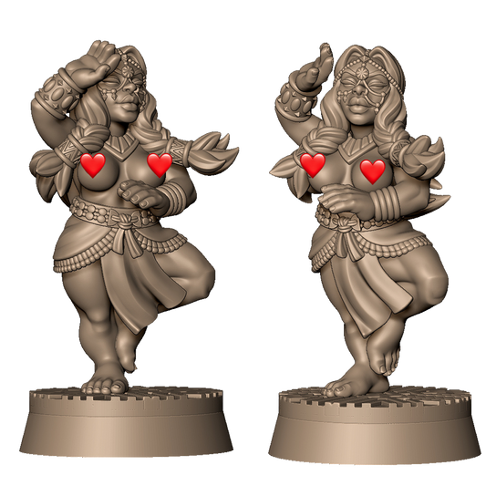 Dwarven Priestess B by Menagerie Miniature