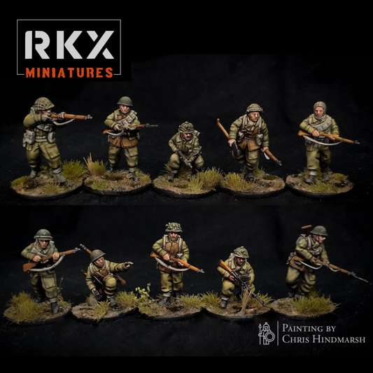 Canadian Rifle Section by RKX Miniatures.