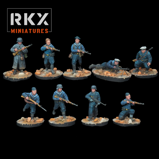 Kriegsmarine Squad by RKX Miniatures