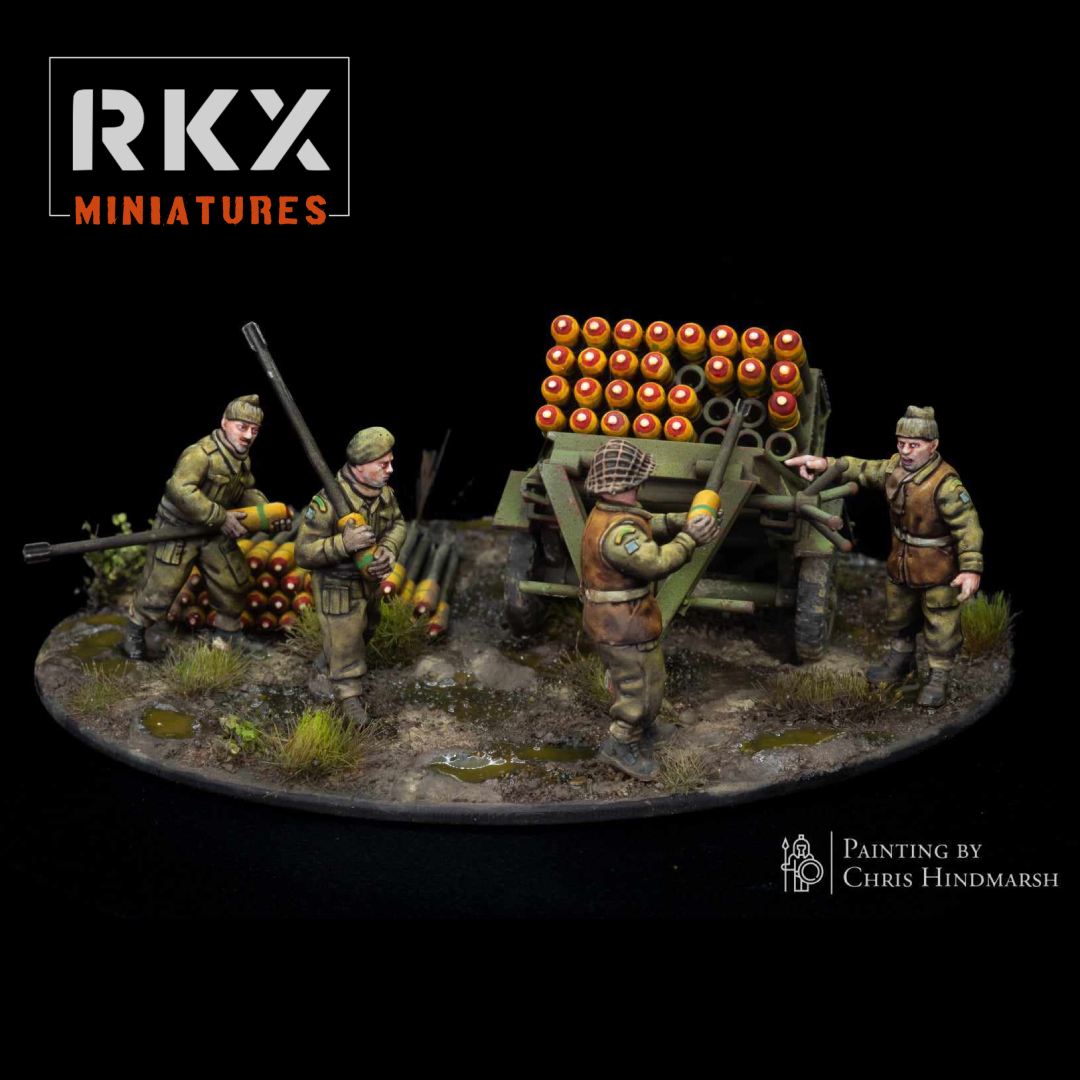Canadian Land Mattress and Crew by RKX Miniatures