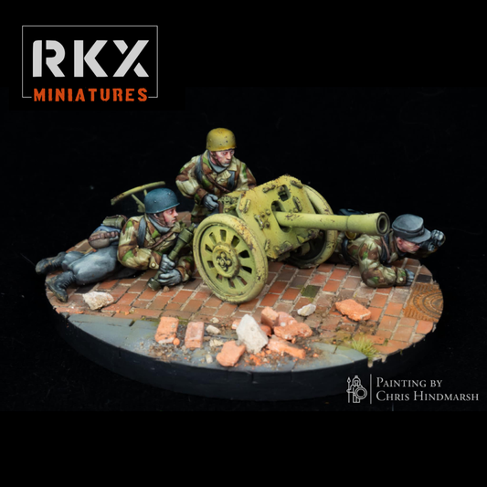 Late War German Fallschirmjager Raketenwerfer by RXK Miniatures