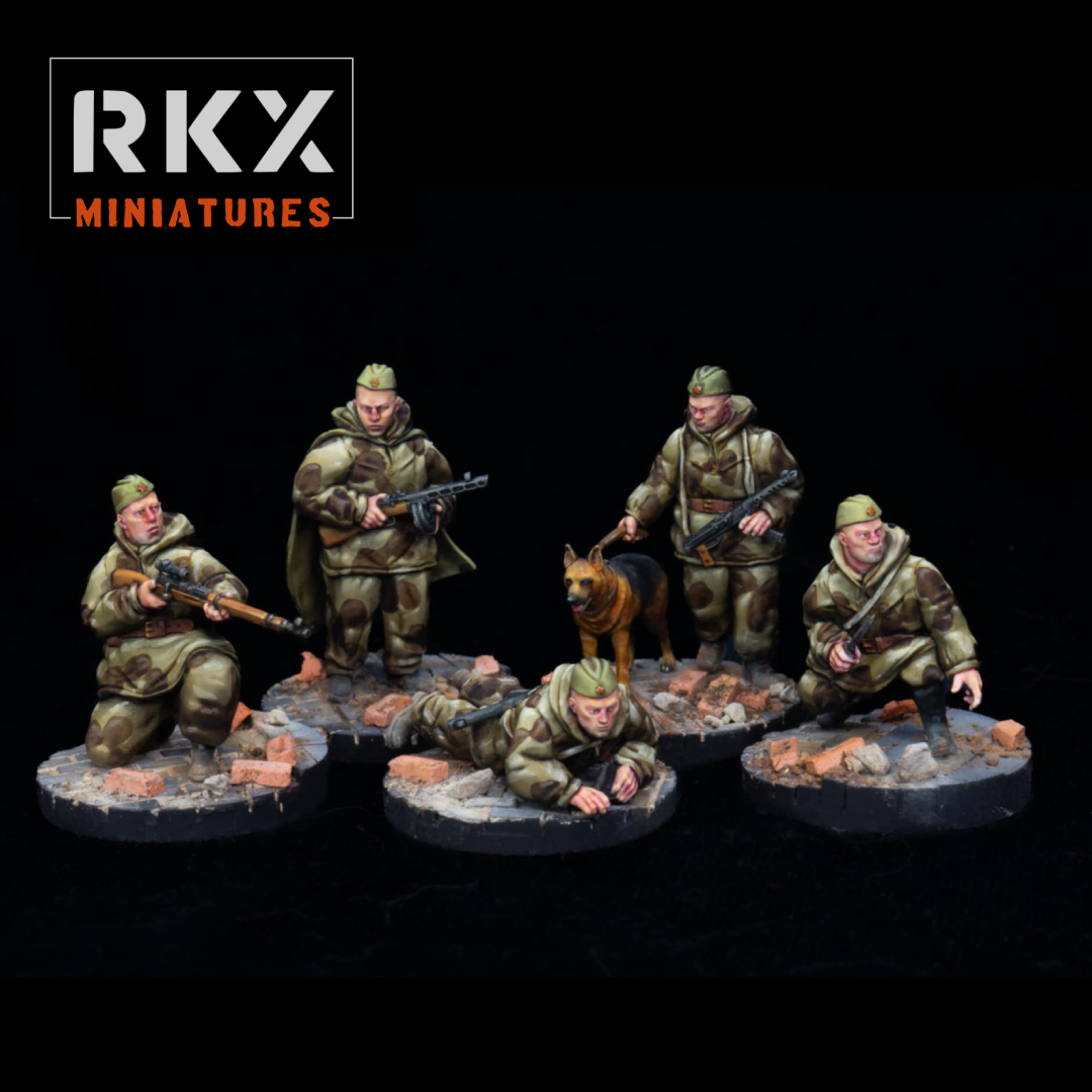 Soviet Scouts by RKX Miniatures