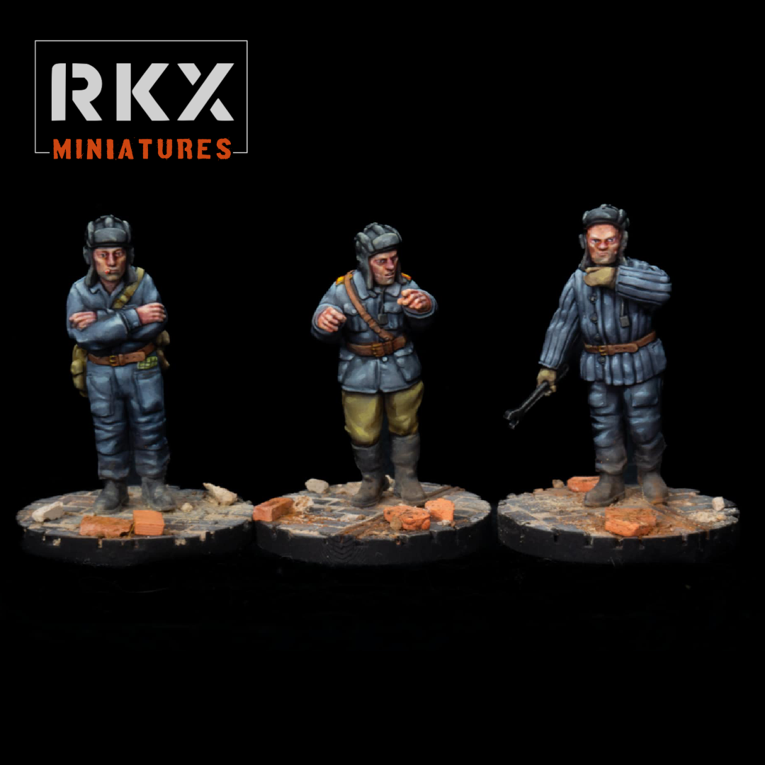 Soviet Tankers by RKX Miniatures