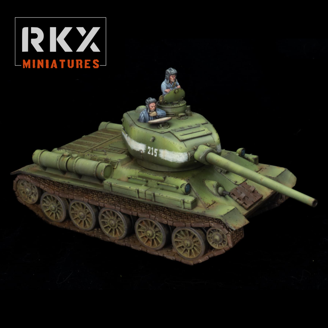 Soviet T34/85 Tank by RKX Miniatures