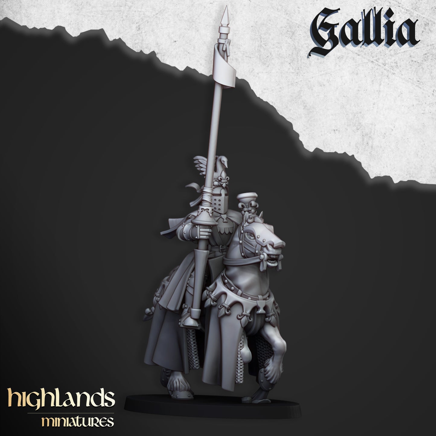 Royal Knights of Gallia Unit by Highlands Miniatures