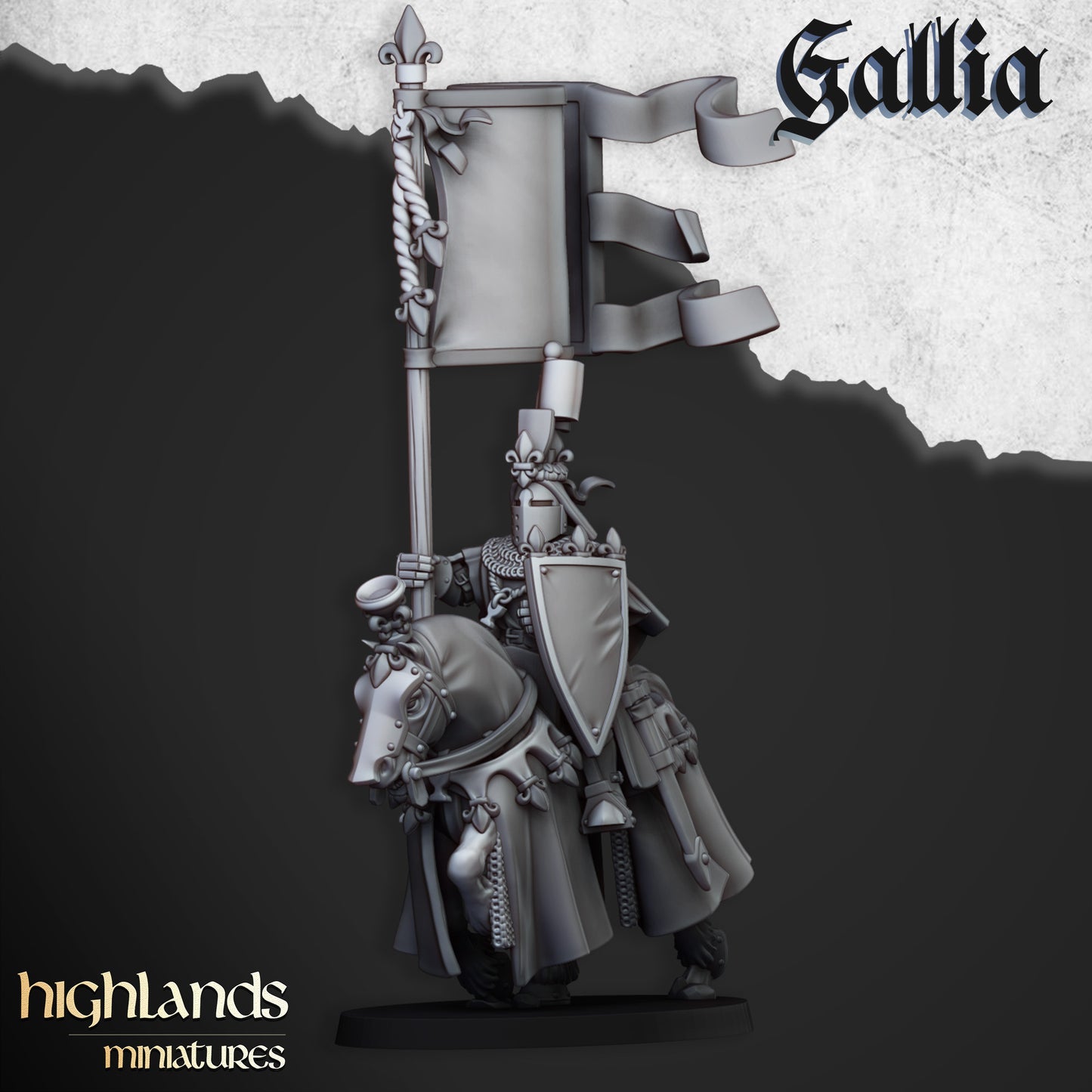 Royal Knights of Gallia Unit by Highlands Miniatures