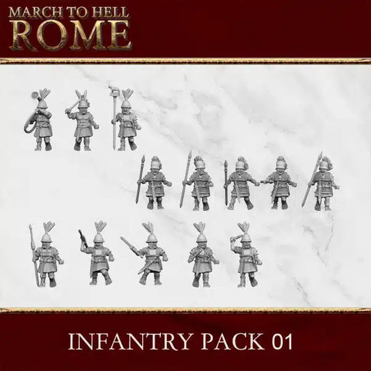 Roman Republic Army Infantry Pack by 3D Breed