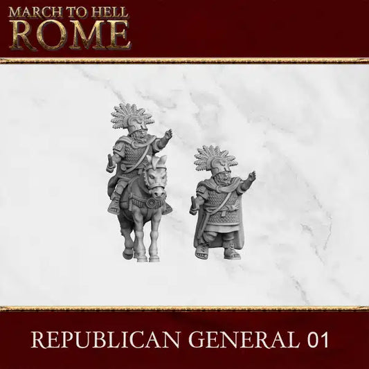 Romman Republic Army Republican General by 3D Breed