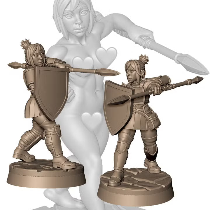 Rally the cavalry knight by Menagerie Miniature