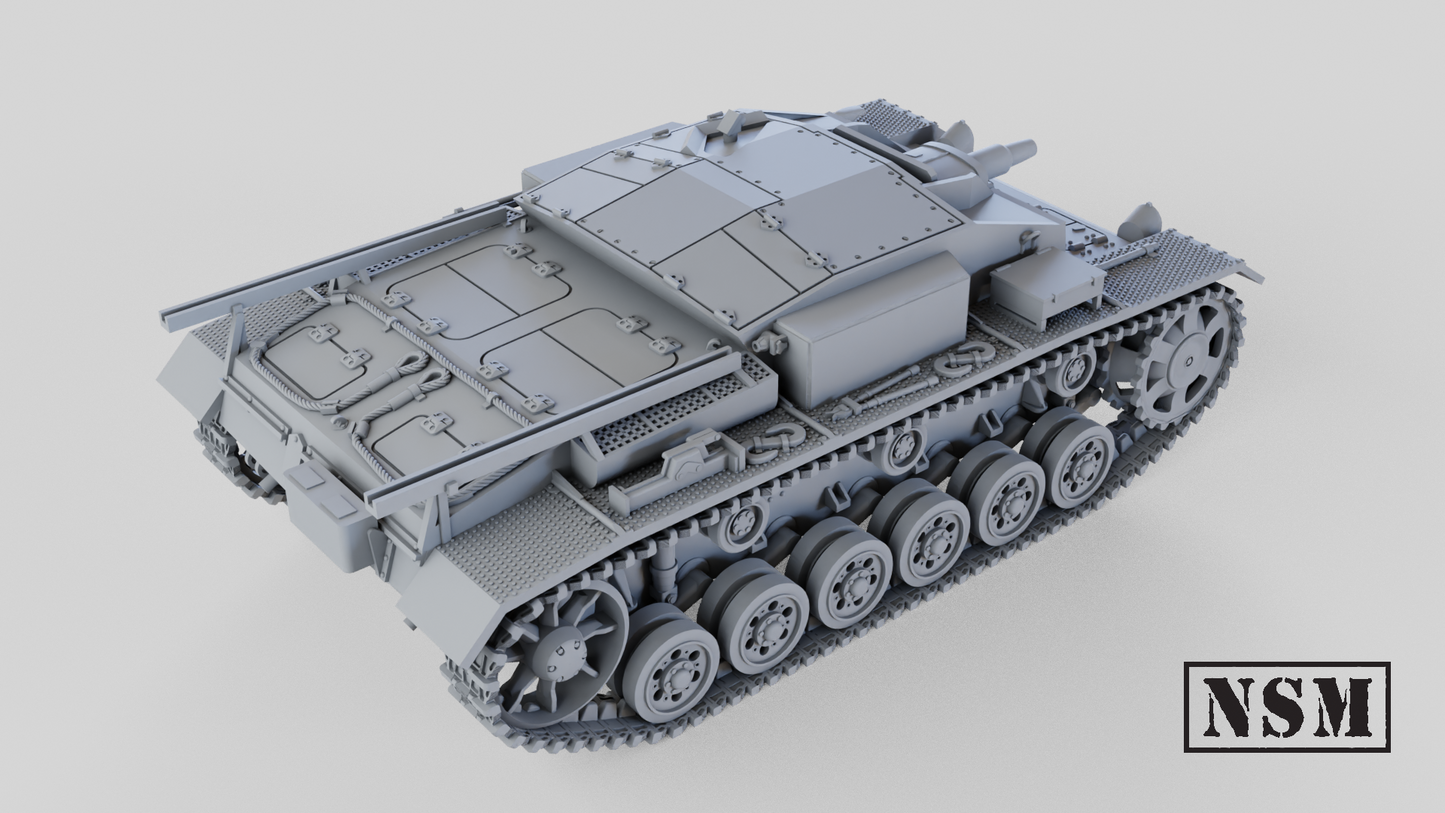 Stug III ausf E by Night Sky Miniatures