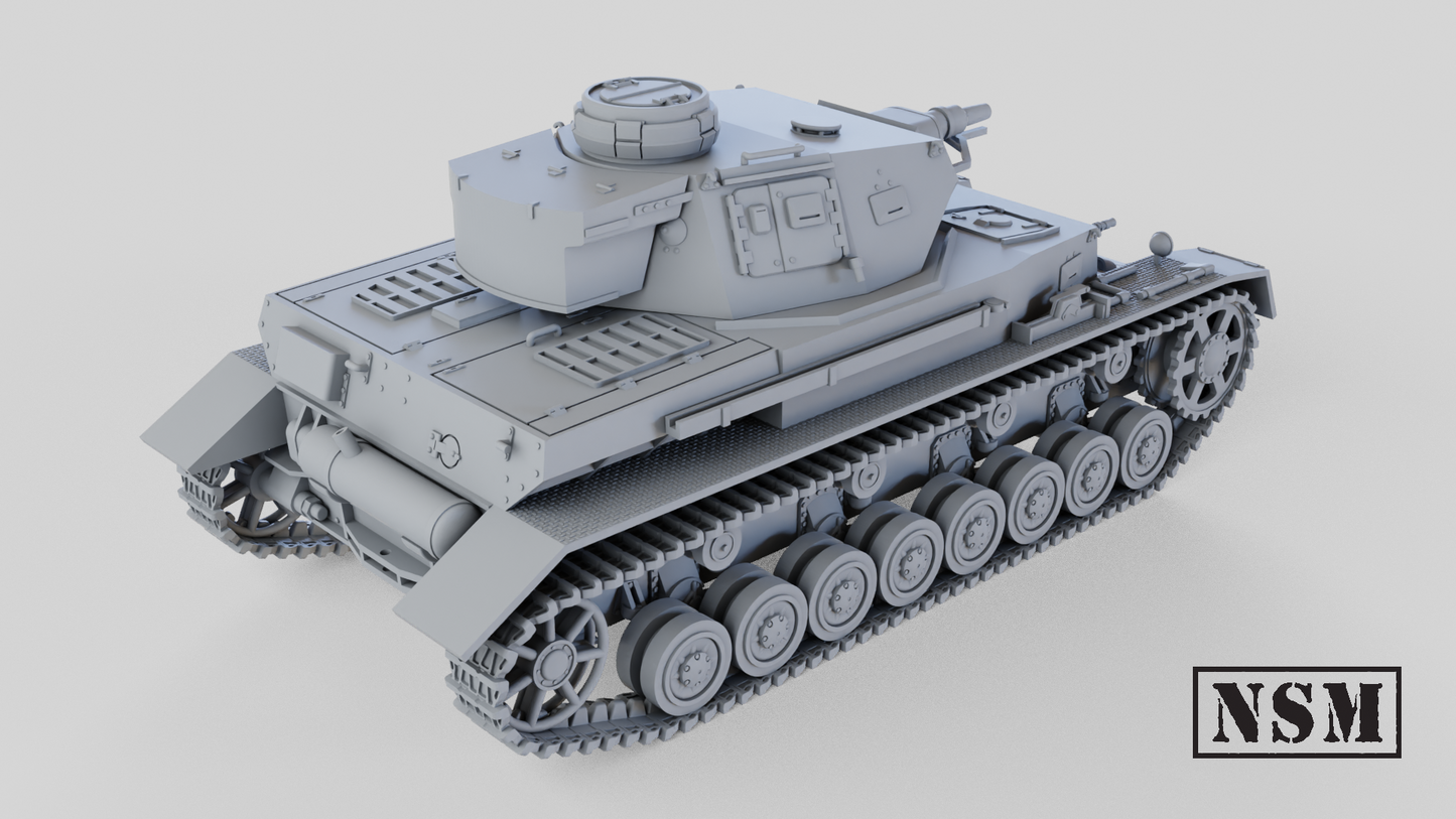Panzer IV ausf F by Night Sky Miniatures