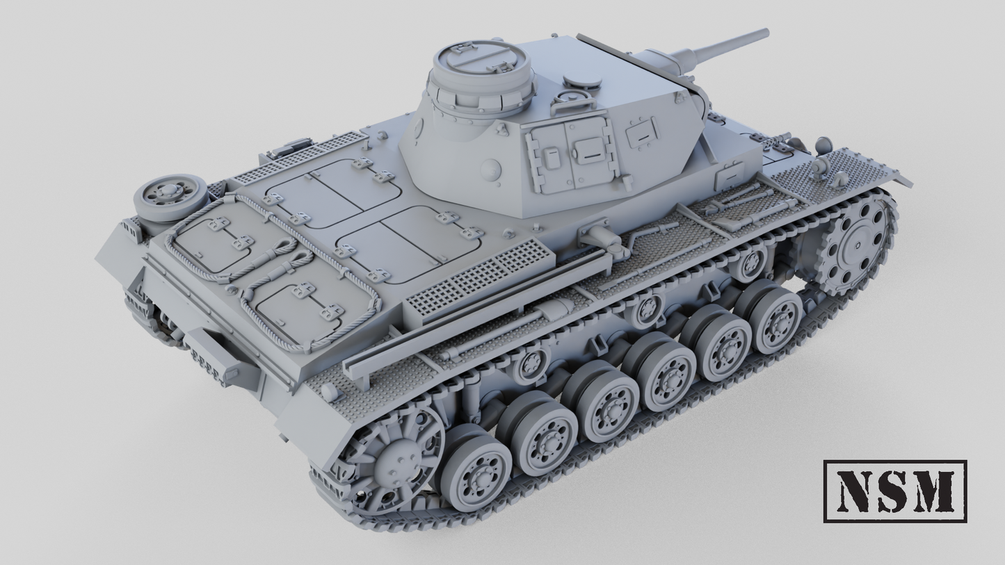 Panzer III ausf F by Night Sky Miniatures