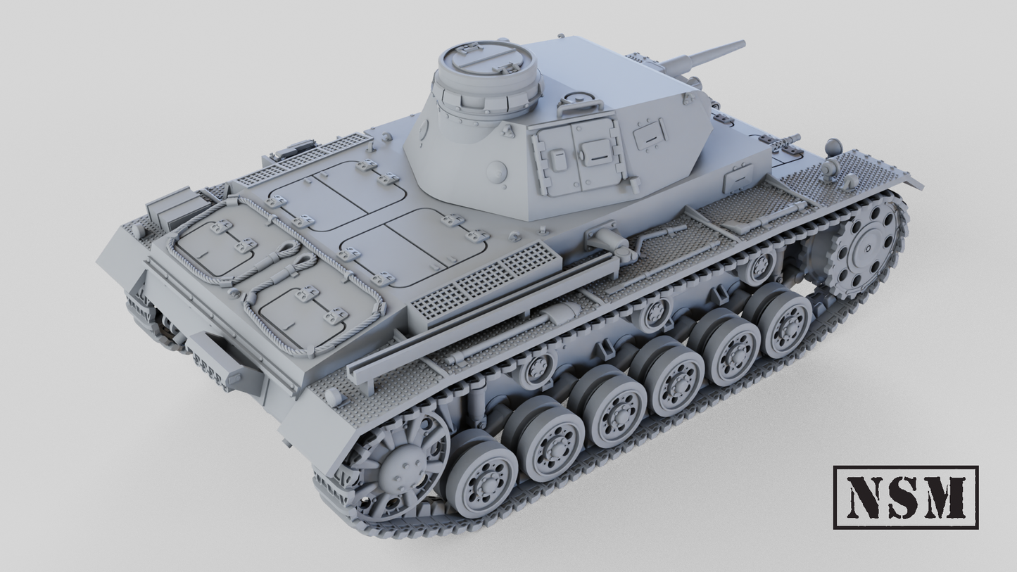 Panzer III ausf E by Night Sky Miniatures