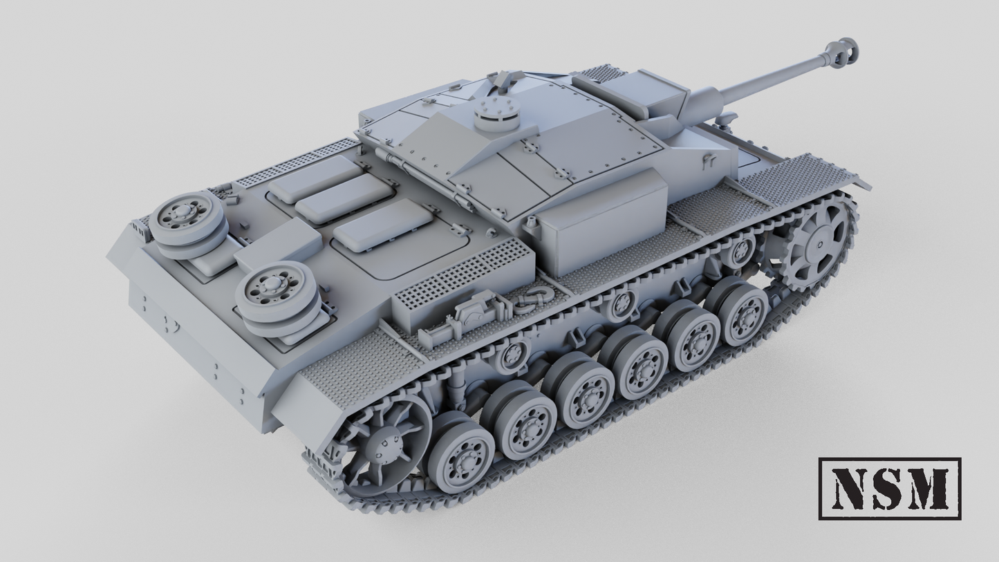 Stug III ausf F8 by Night Sky Miniatures