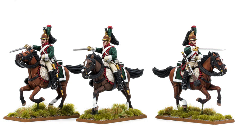 French Dragoons with Plumes (1807-1814) by Piano Wargames