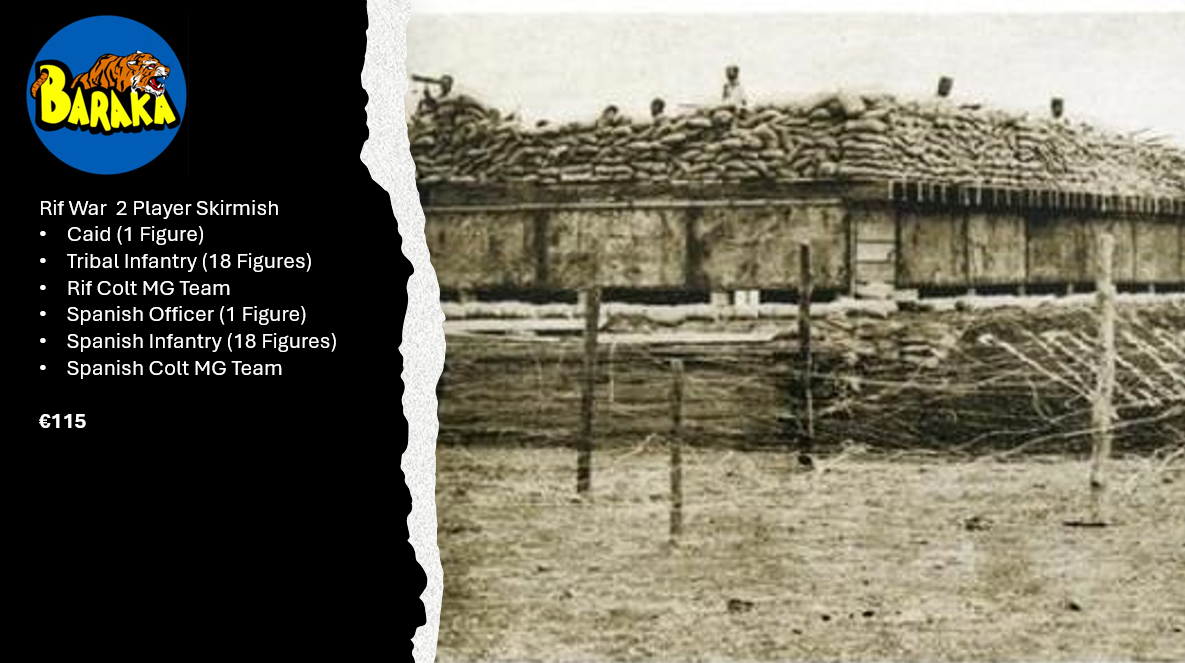 Rif War 2 Player Skirmish Deal by Baraka Wargames and Miniatures