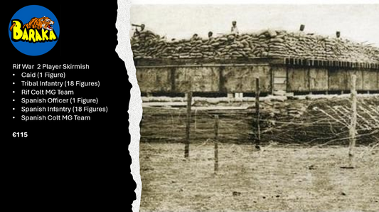 Rif War 2 Player Skirmish Deal by Baraka Wargames and Miniatures