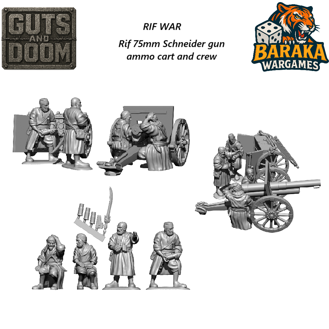 Rif War Tribal Army Deal by Baraka Wargames and Miniatures