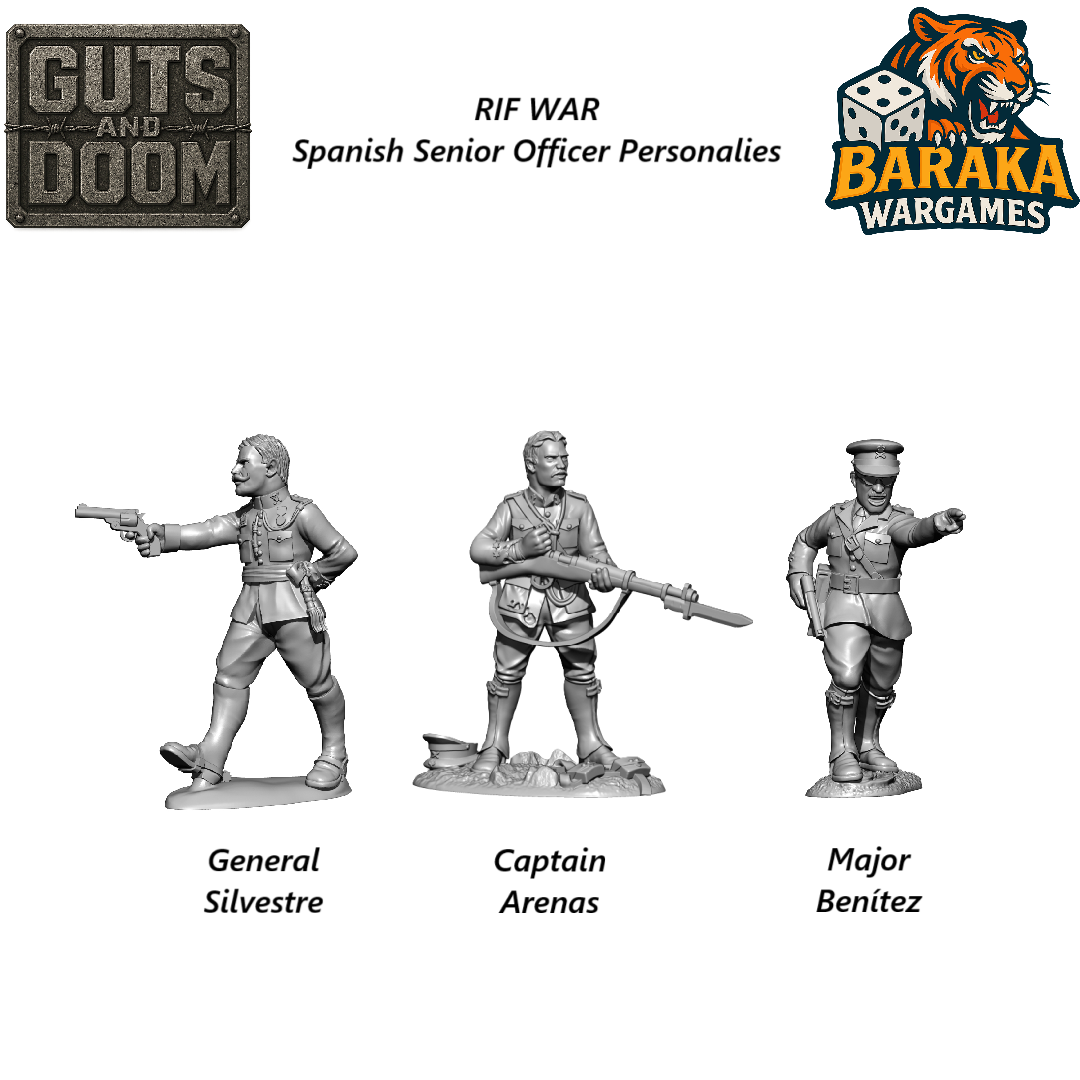 Rif War Spanish Army Deal by Baraka Wargames and Miniatures