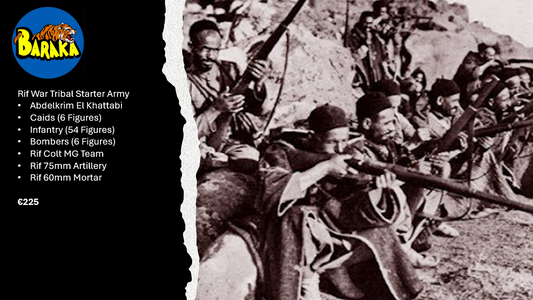 Rif War Tribal Army Deal by Baraka Wargames and Miniatures