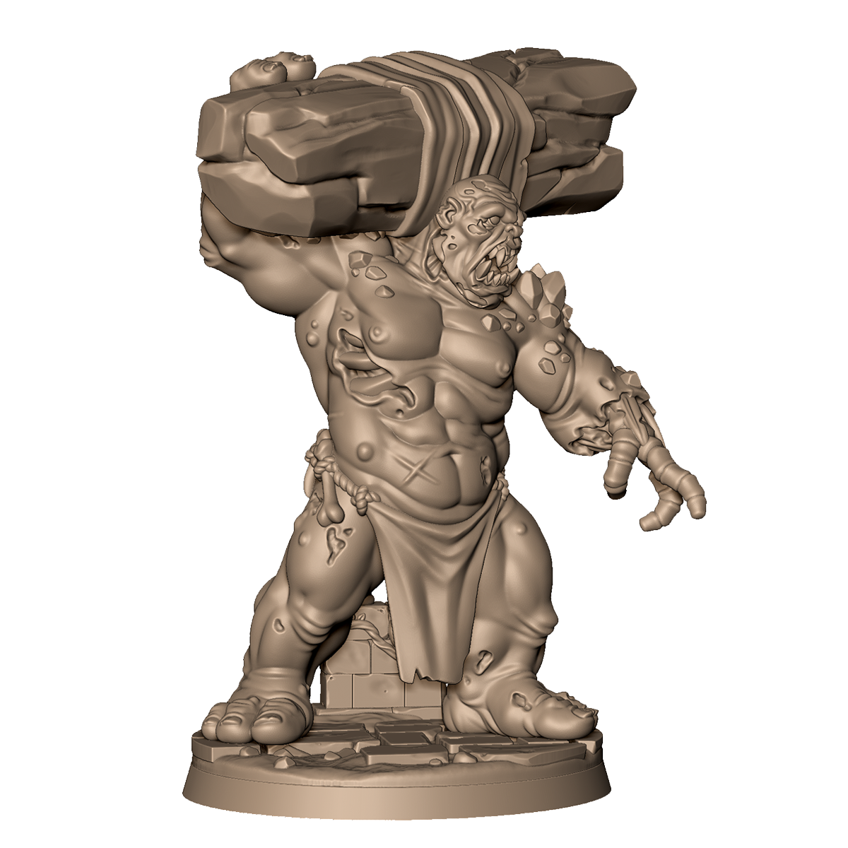 Rock Troll by Menagerie Miniature